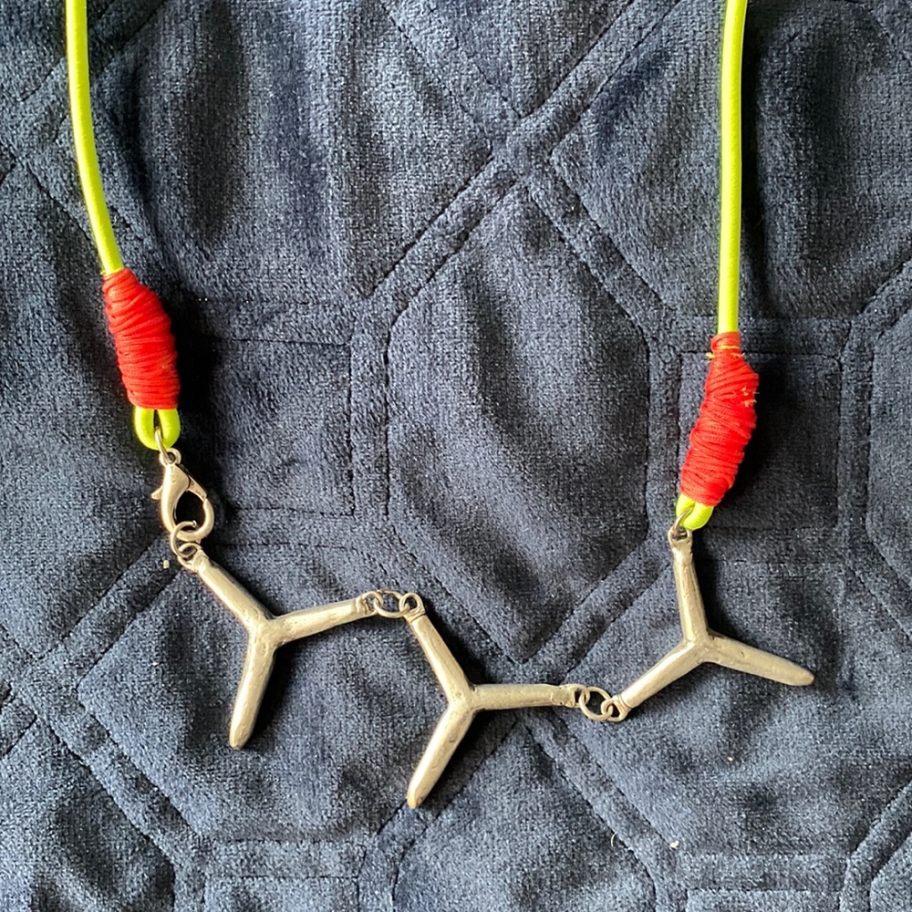Chris Habana neon necklace
